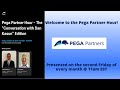 S02E08 - The "Conversation with Dan Kasun" Edition - Oct 10, 2025 - Pega Partner Hour