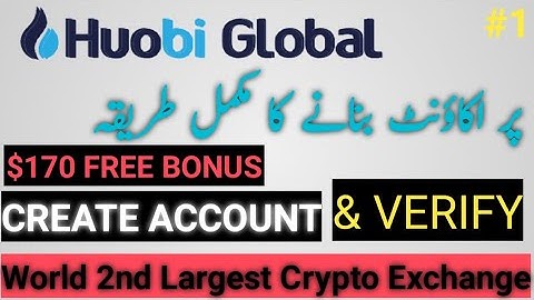 How to Create Huobi Global Account And Verify | Huobi Global account kasy banaye | Houbi Wallet |