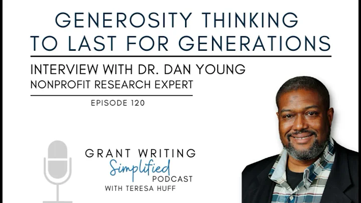 120. Generosity Thinking to Last Generations - Wit...