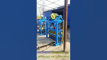qtj4 40 small manual cement concrete hollow block making machine for 6 inch blocks