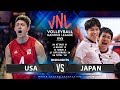 22.06.2019 USA vs Japan 3:0. Match Highlights | Men's VNL 2019