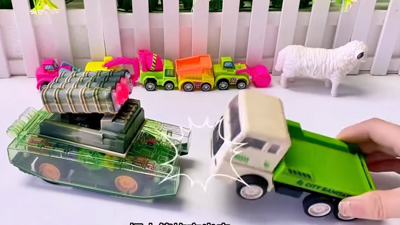 The trailer took away the small tank's rocket launcher