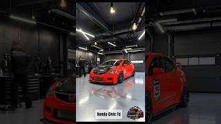 The Most Insane Civic FD Transformation Ever #hondacivic #modified #trackbuild