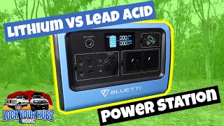 Lithium vs Lead Acid Bluetti EB70 vs Projecta Power-Hub