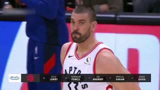 Highlights between the toronto raptors and detroit pistons. kyle lowry
recorded a triple double with 20 points, 10 rebounds, assists. pascal
siaka...