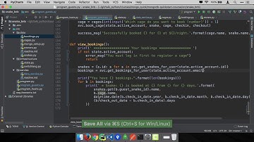 MongoDB and Python Quickstart (14/21): Demo: View your bookings as guest