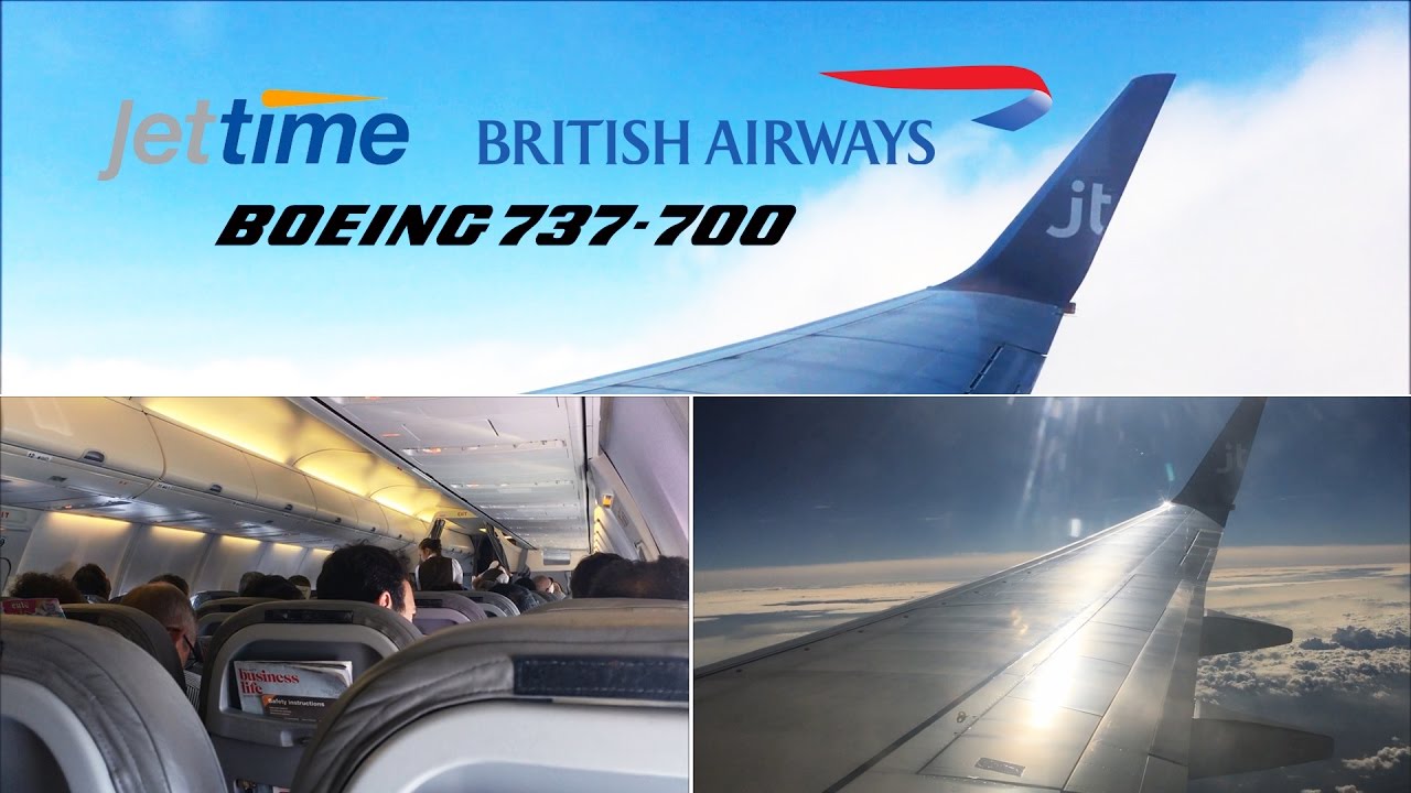 Jet Time (British Airways) Boeing 737-700 Aberdeen to Heathrow FULL ...