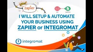 I will help or setup automating your business using zapier or integromat
