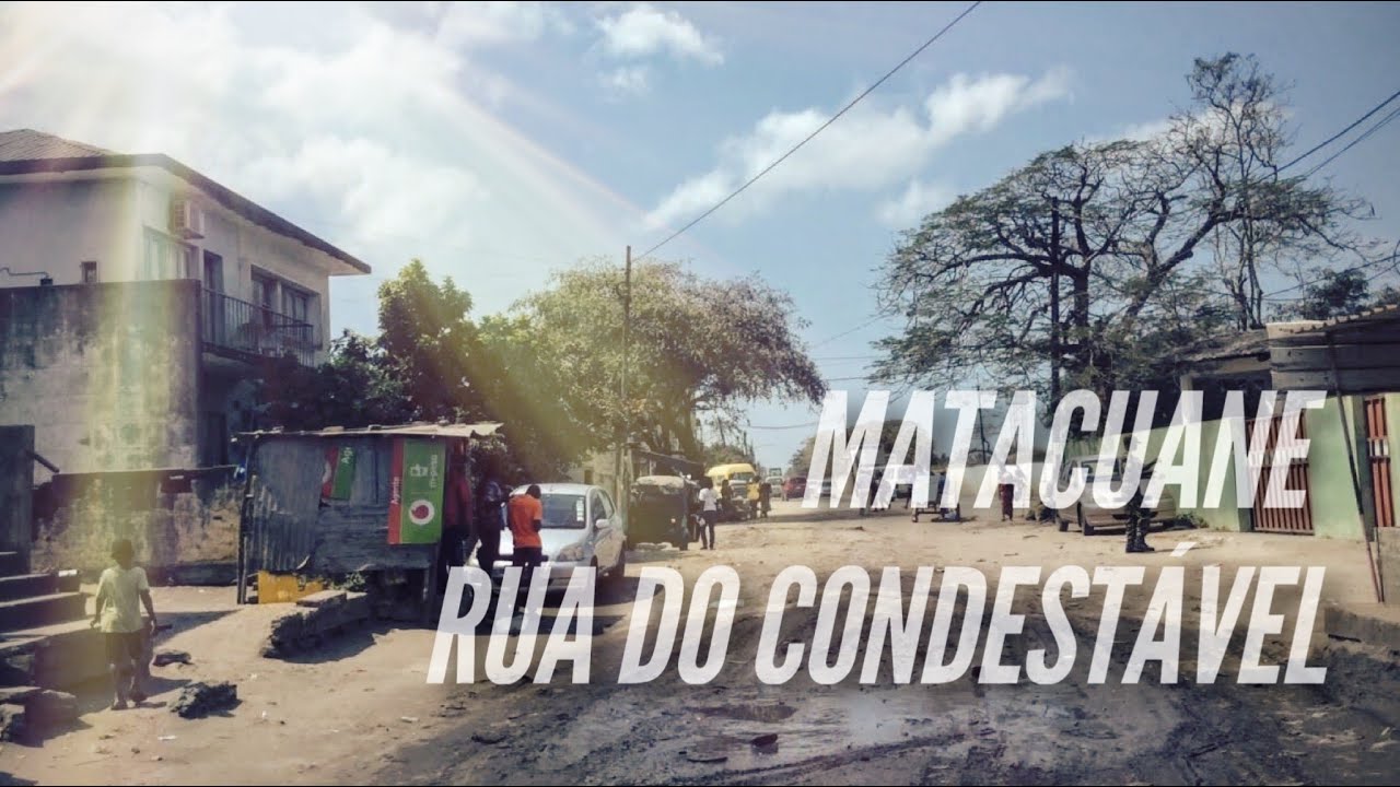 Moçambique - Beira - Matacuane - Rua do Condestável
