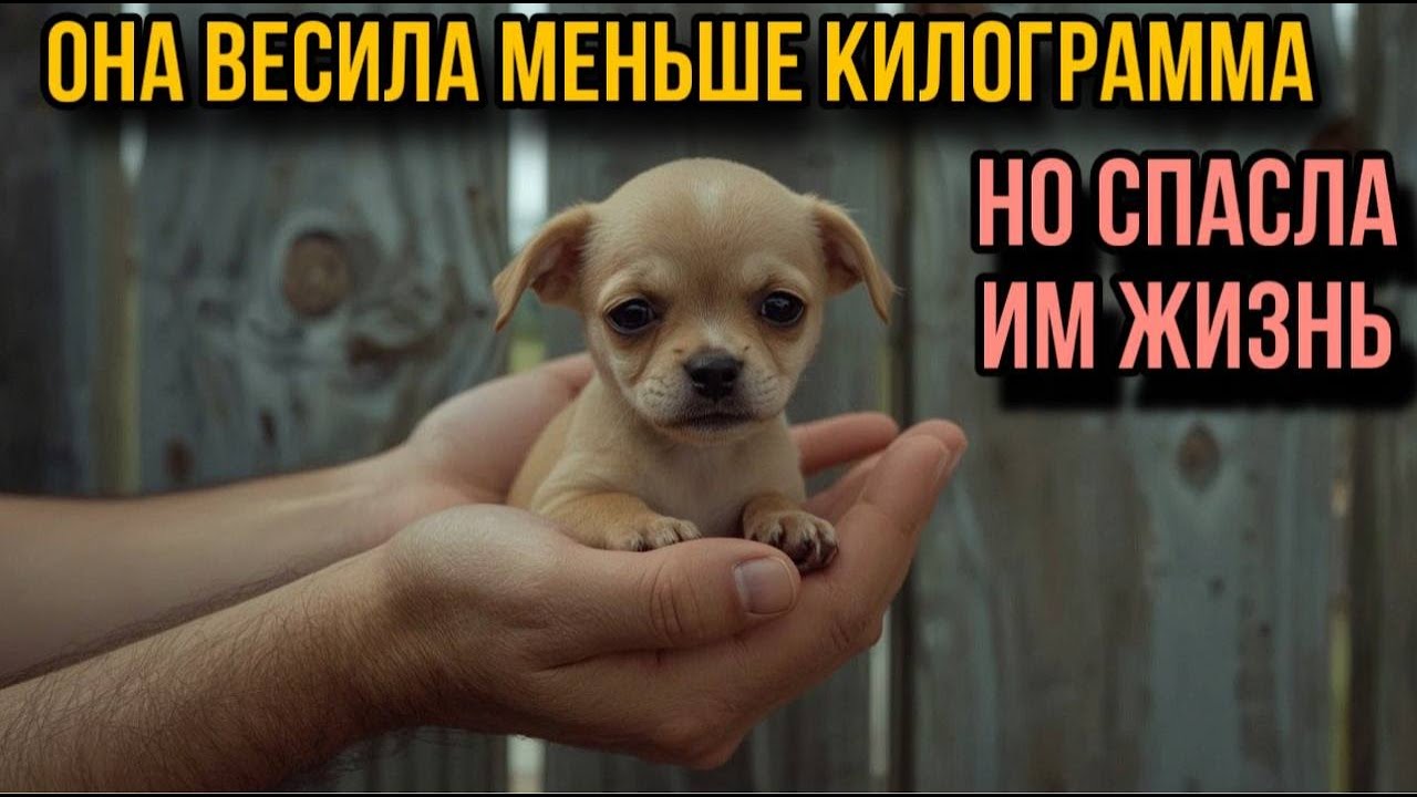 Она весила меньше килограмма, но спасла им жизнь. История, которая разобьёт ваше сердце…