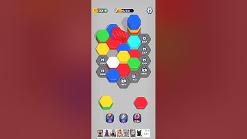 Hexa Sort | Level 16 🔹 fail #2