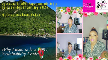 Creating sustainable impact: Why I want to be a UPG Sustainable Leader #UPGSustainabilityLeadership