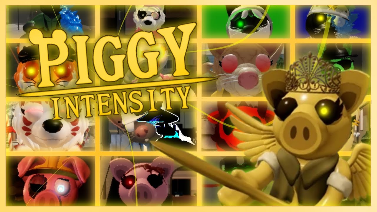 PIGGY INTENSITY ALL CHAPTER'S EXTRAS RP JUMPSCARES!