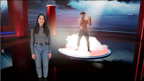 IBC2024 Demo Aximmetry Virtual Production Platform & Vive Mars Camtrack I Aximmetry