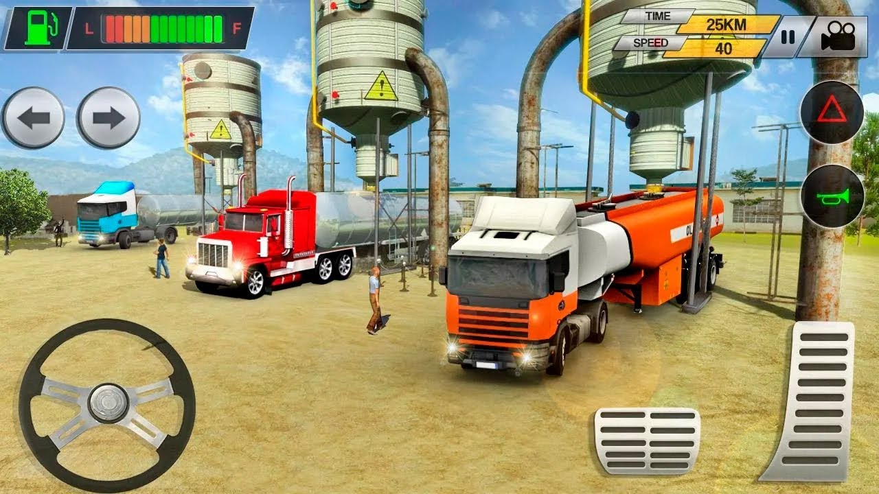 Offroad Oil Tanker Transport Truck Driver 2019 - Android Gameplay
