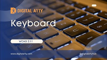Understanding WCAG SC 2.1.1 Keyboard (Level A)