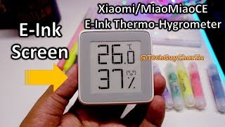 Xiaomi - MiaoMiaoCe E-Ink display thermo-hygrometer