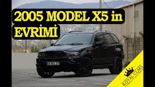 Arabam Eski̇di̇ Di̇ye Üzülme 2005 Bmw X5 Aracin Evri̇mi̇