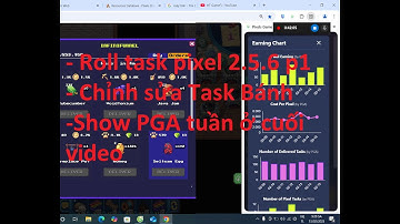 Pixels 2.5.6 Roll task pixel chapter 2.5.6 phần 1. Có phải Thời của nghề bánh đã tới ?