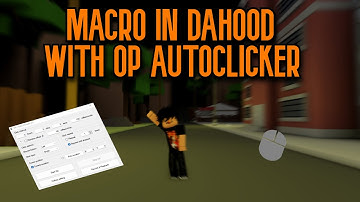 *HOW to MACRO in DA HOOD WITH AN AUTOCLICKER* (OP AUTOCLICKER) (MACRO)