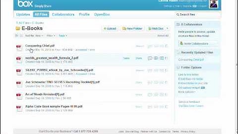 Sharing Files with Box.net