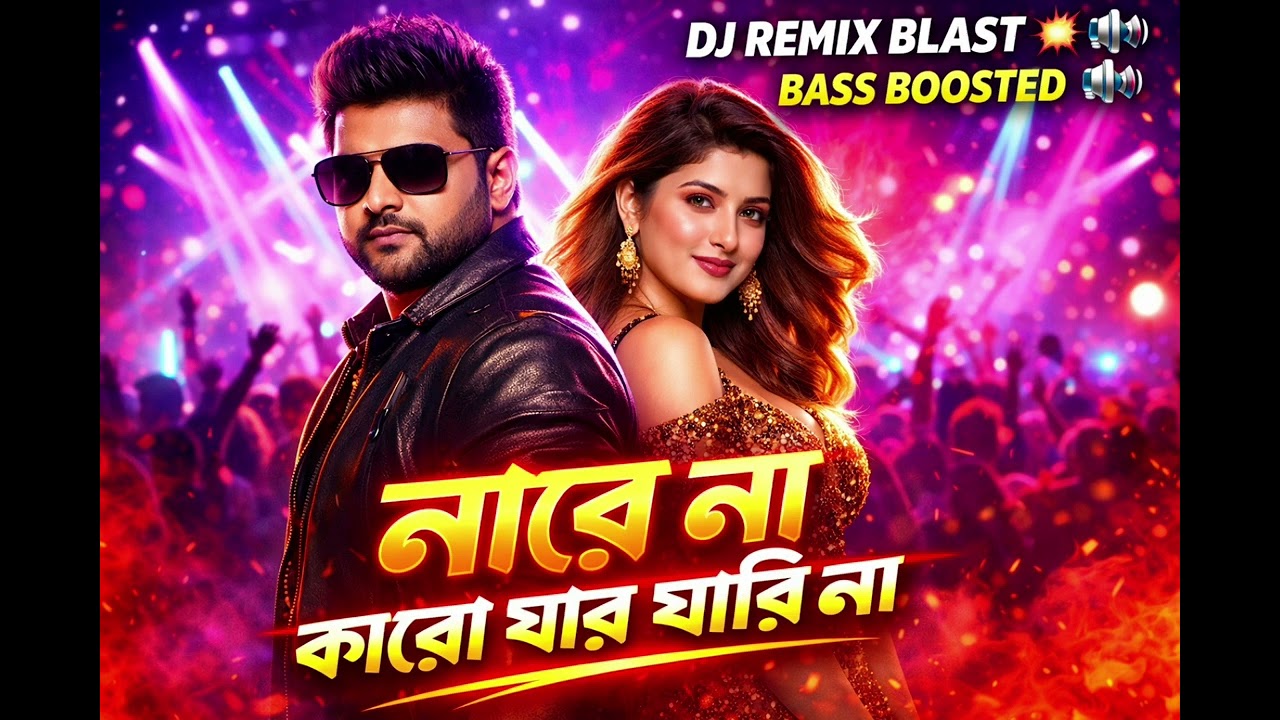 নারে না কারো ধার ধারি না 🔥 | Soham & Srabanti | DJ Remix 2026 | Bangla Party Bass Boosted