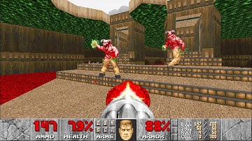 FINAL LEVEL | ULTRA-VIOLENCE | Knee-Deep In The Dead | ULTIMATE DOOM 1 [4K]