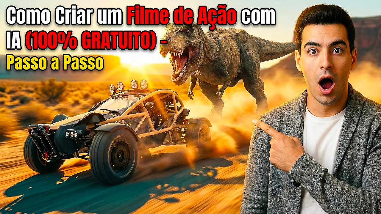 Como Criar um FILME DE AÇÃO com IA (100% GRÁTIS) – Passo a Passo