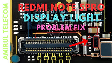 Redmi Note 5 Pro Display Light Solution | Redmi Note 5 Pro Lcd Light Ways
