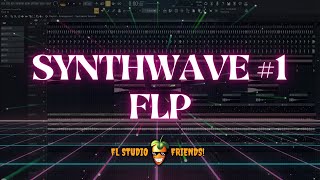 Synthwave FL Studio Project (FLP) | Retro 80s Vibes | FLP Download