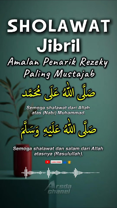 SHOLAWAT JIBRIL#sholawat#islamic#fyp