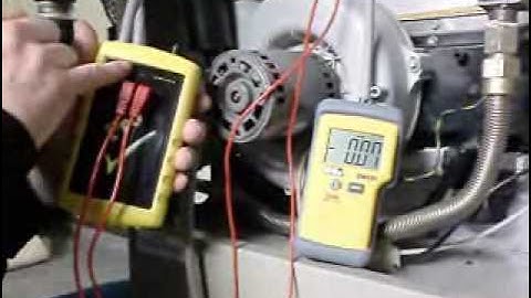 How to test a pressure switch on a Gas Furnace