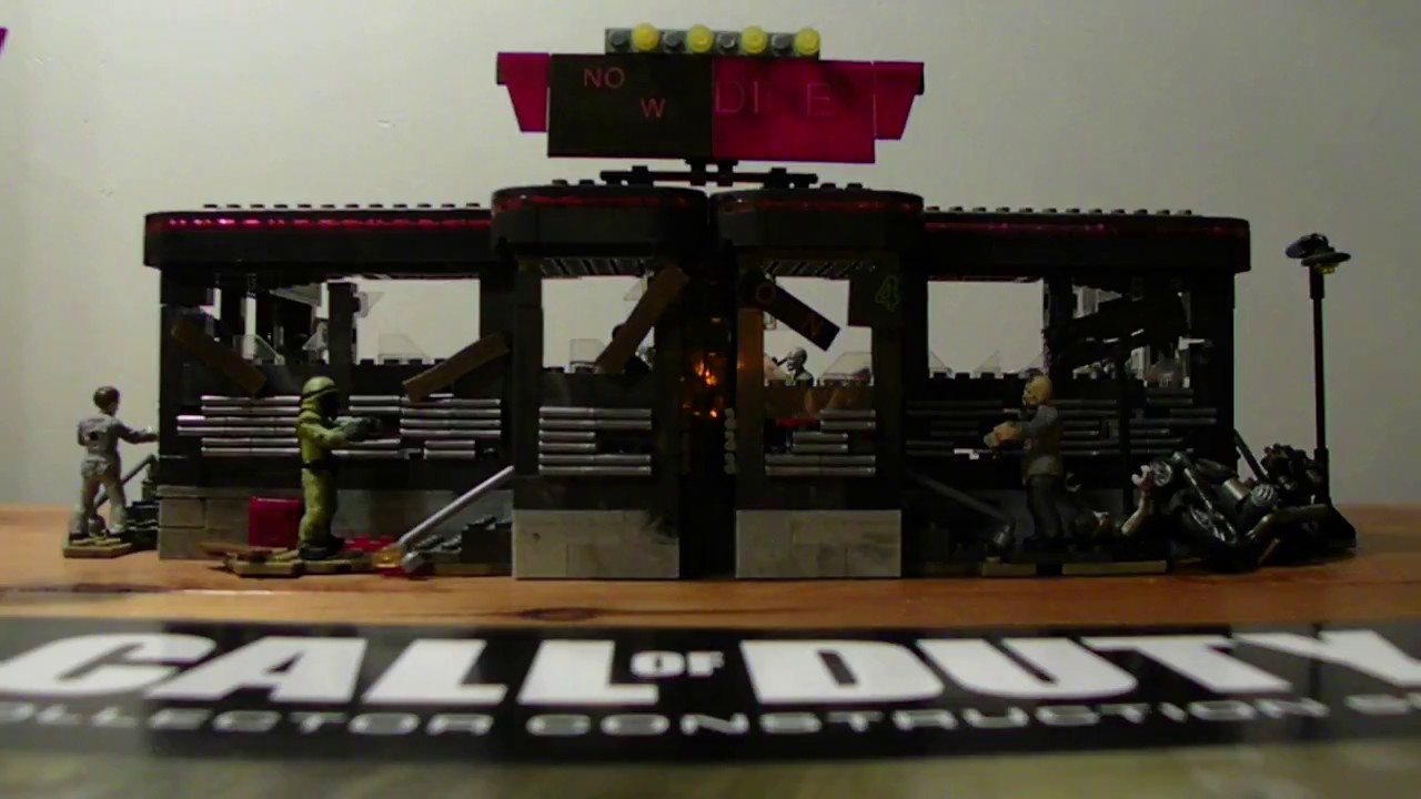 mega bloks call of duty zombies tranzit diner