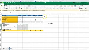 Video 2.  Codificación de mini-encuesta en excel