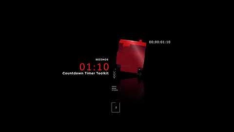 Countdown Timer Toolkit V8 - After Effects template