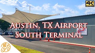 Austin Airport Tx South Terminal Texas Full Tour 4k