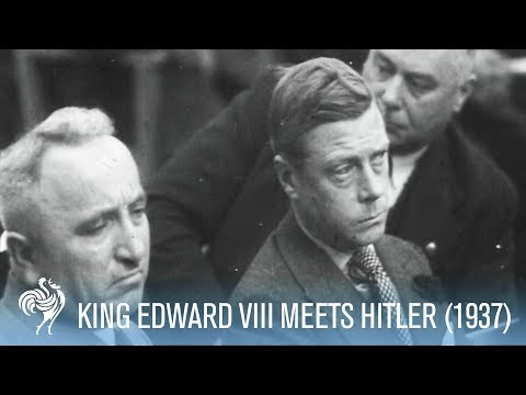 Former King Of England Edward Viii Meets Hitler | War Archives