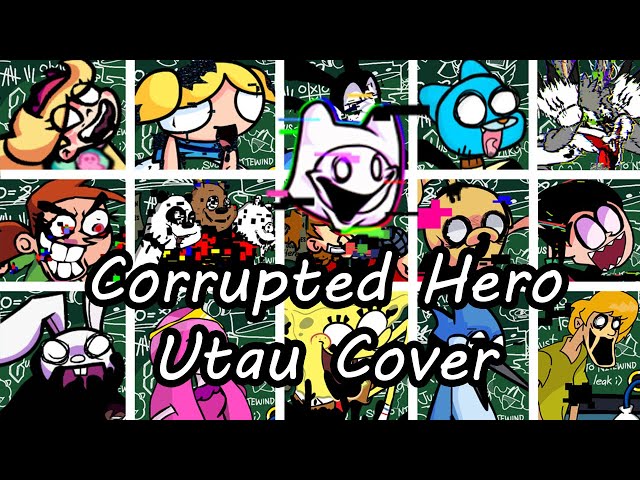 Corrupted Hero But Everyone Sings It (FNF Everyone Sing Corrupted Hero) - [UTAU Cover] class=