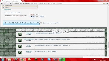 How to download custom dokucraft texture packs