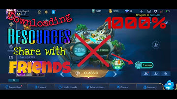 Mobile legend Bypass Download Resources tricks