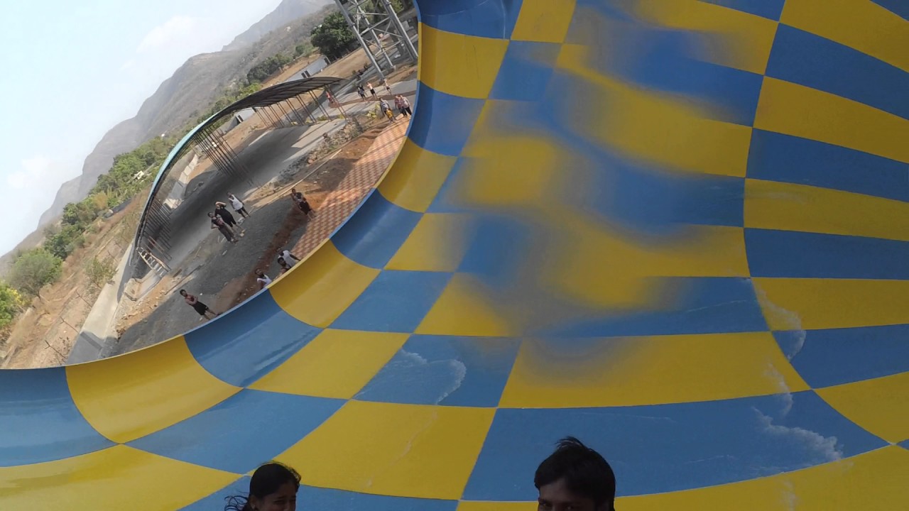Krishnai Water Park Funnel Ride Pune YouTube