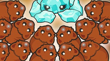 Taming io - We Used Bear And Killed Bosses and protect totem in taming io