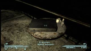 Fallout 3: Megaton Atomic Bomb at Night