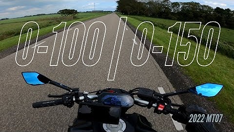 Updated! 0-100 | 0-150 | 2022 35KW A2 MT07 | 4K