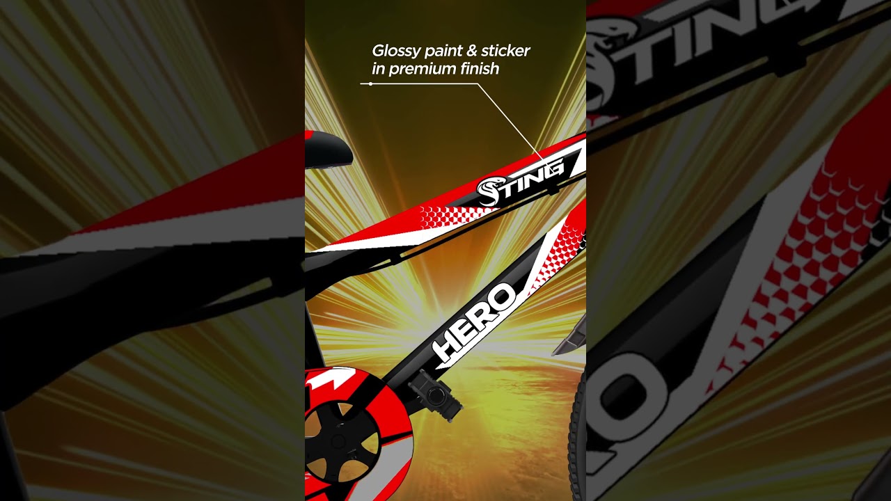 Amp up your ride game | Hero Sting is here!