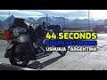 44 seconds - bikers band return from Ushuaia - Tierra del Fuego - Argentina - motociclistas vuelven