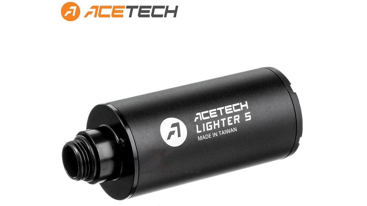 ACETECH Lighter S グリーンレーザー Airsoft: Acetech Lighter S green only tracer unit review & 3
