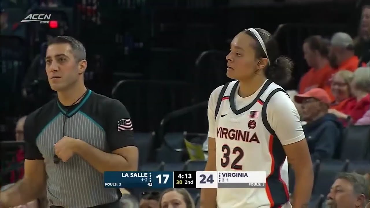 Kevin DiDomenico Reel | UVA vs. La Salle WBB | ACC Network Extra