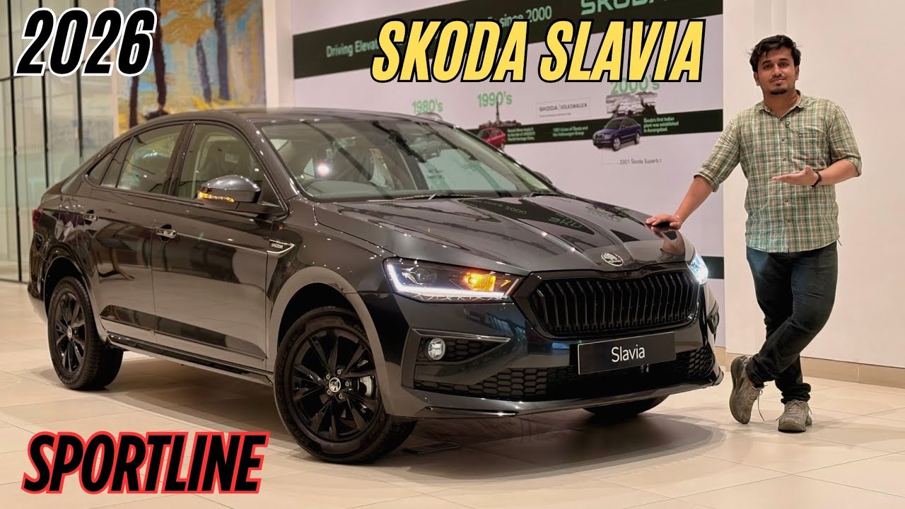 2026✅ Skoda Slavia - Sportline 1.0L TSI - Хорошая ли это модель??🤔🤔