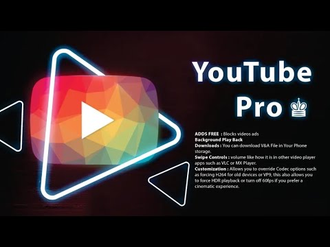 YOUTUBE PRO MOD 100% WORKING - YouTube